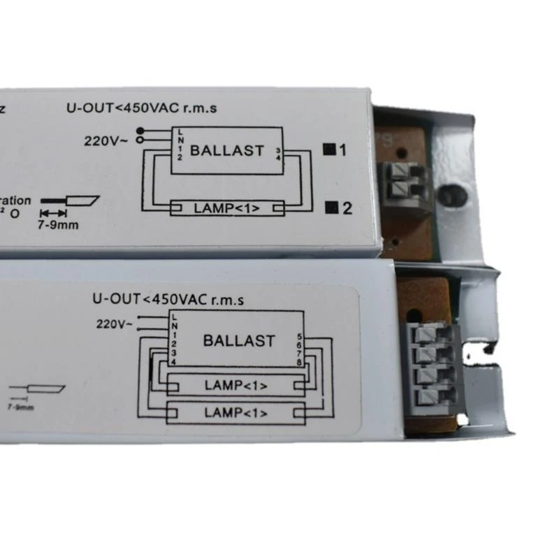 Upgraded 220-240V Wide Voltage T5 Electronic Ballast Fluorescent Lamp Ballasts Simple Installation for Factory Workshop