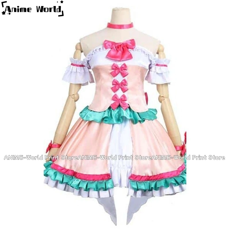 

《Custom Size》Anime BanG Dream Pastel*Palettes Maruyama Aya Cosplay Costume