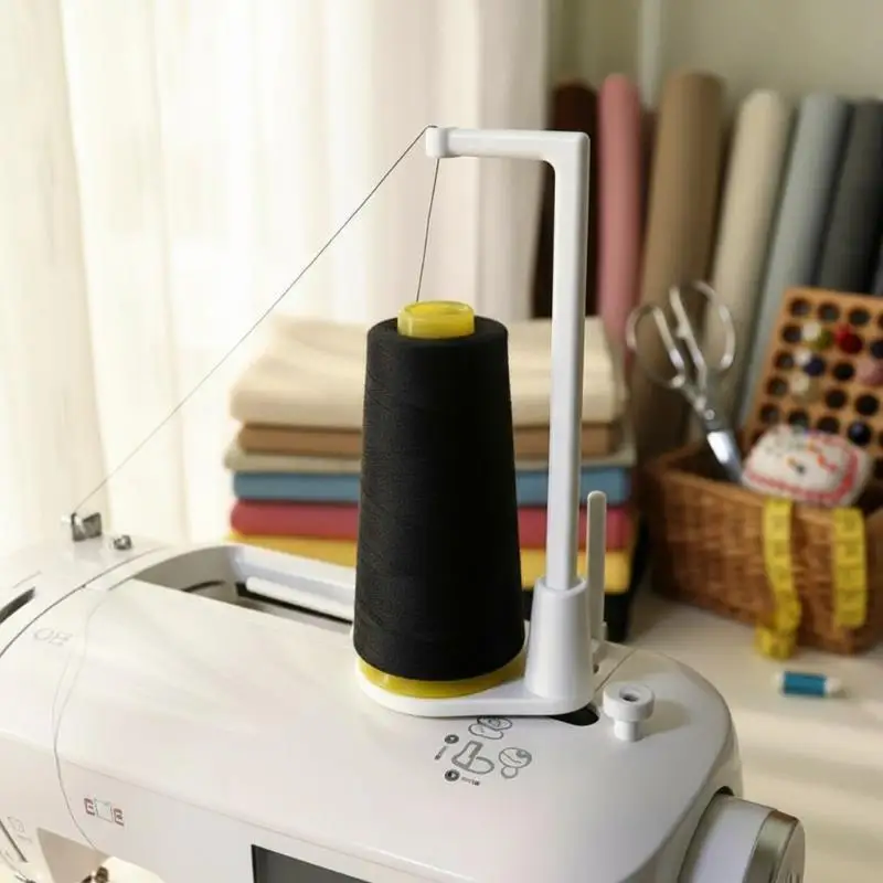 Universal Vertical Sewing Machine Spool Holder Large Anti-Winding Thread Guide for DIY Sewing Craft Projects