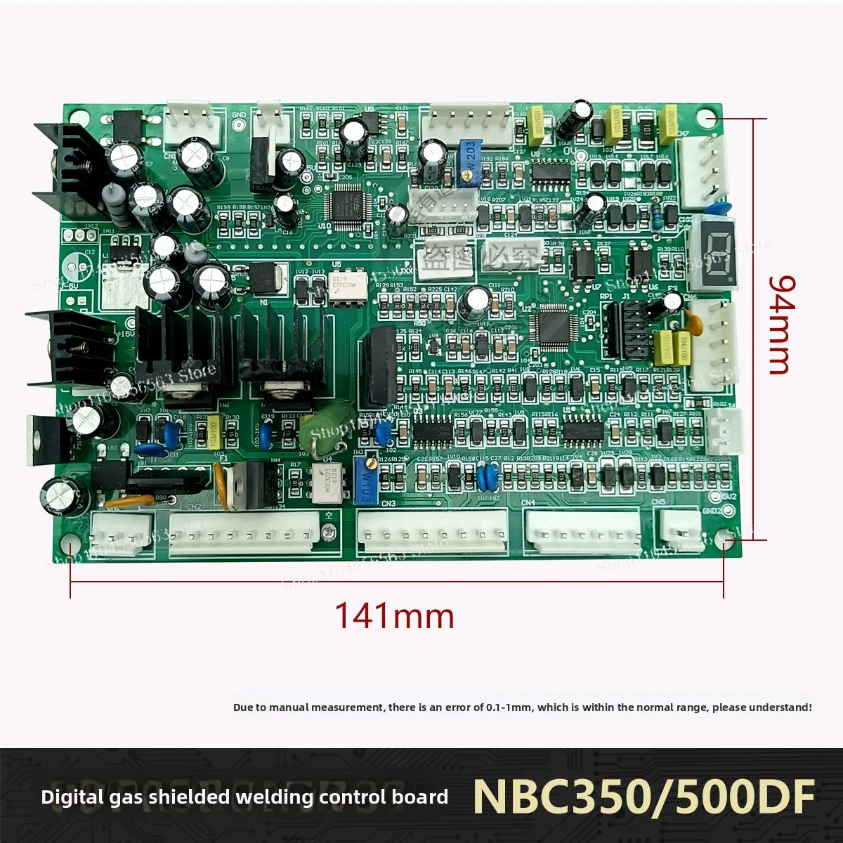 NBC350/500DF IGBT Control Board, Digital Inverter for Gas Shielded Welding Machine
