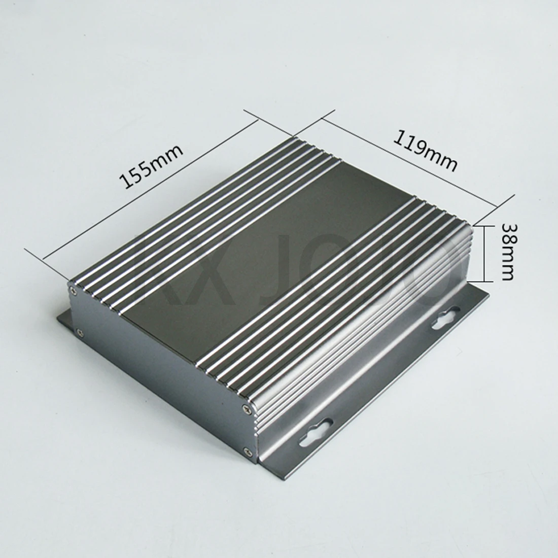 

Aluminum Enclosure 119*38*155mm Integrated Case Electronic Project PCB Instrument Black DIY Power Supply