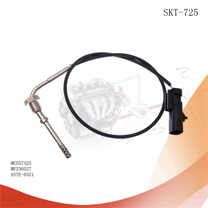 

2X ME230527 ME557325 Датчик температуры выхлопных газов для Mitsubishi Fuso 2012-2018