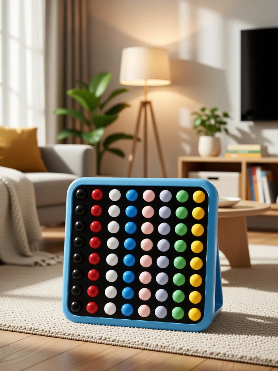 80Pcs 12Mm Vibrant Plastic Marbles Set for Counting Addition Probability Teaching Kids Hands-on Learning Game Balls