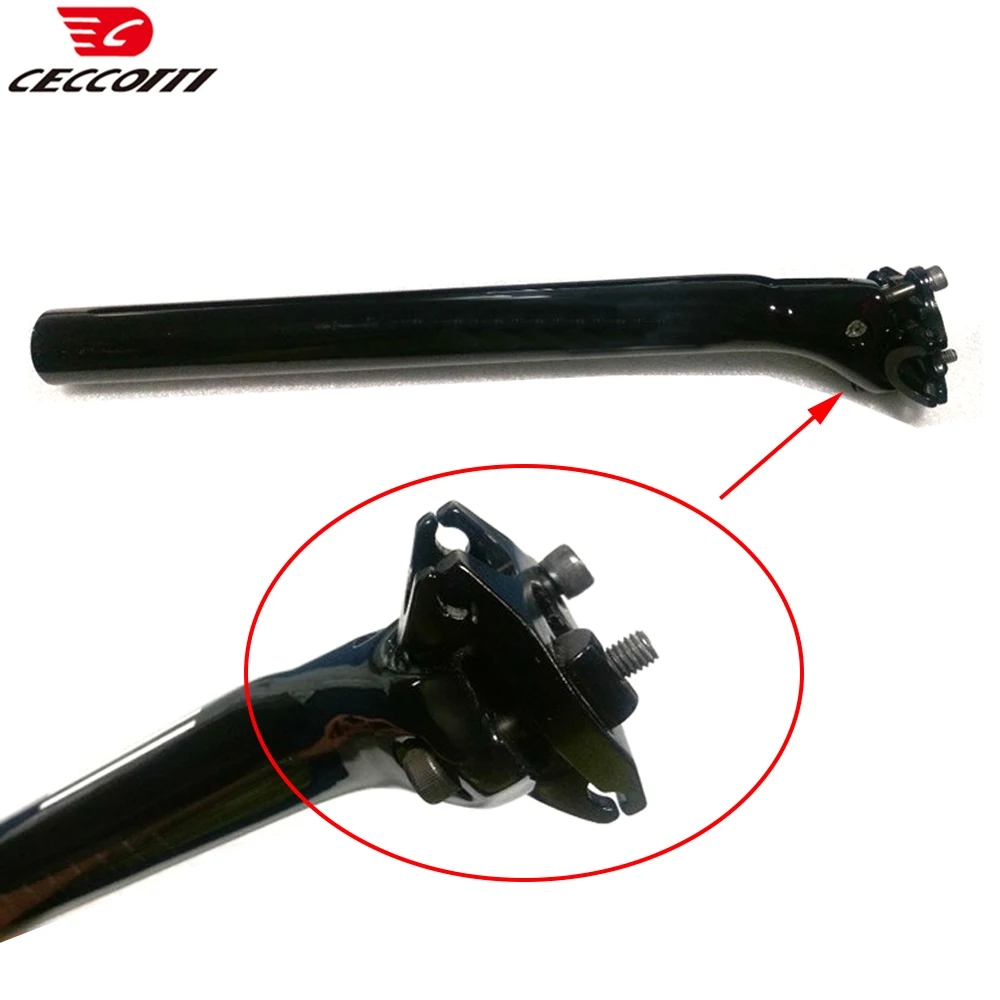 Full Carbon MTB Seatpost, 350mm Length 31.6mm Diameter