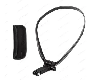 Neck Brace Camera Mount, Stable Hands-Free Holder for Action Cam & Smartphone, Perfect First Person View for Sports & Vlog