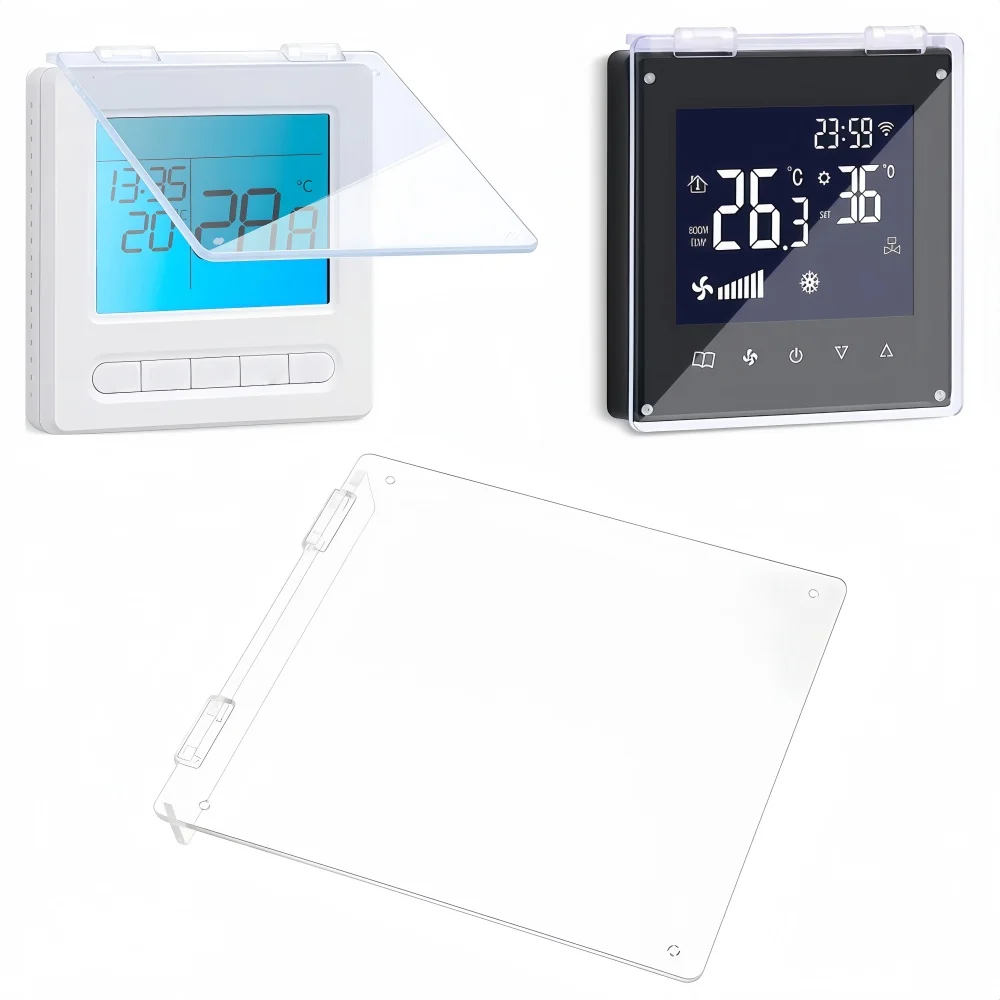 1PC Central Air Conditioning Panel Cover Sturdy Waterproof Protection Cover Wall Panel Protector Scratch Proof