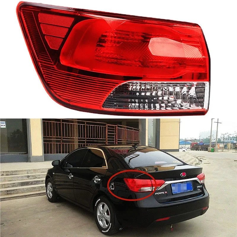 Outside taillight For Kia Forte 2014 2015 2016 Car Accessories Tail Light Assembly Brake lights turn signals parking lights