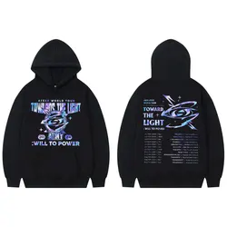 Kpop Ateez World Tour 2024 Hoodie Men Women Vintage Oversized Fleece Hooded Sweatshirts Fashion Casual Long Sleeve Pullovers