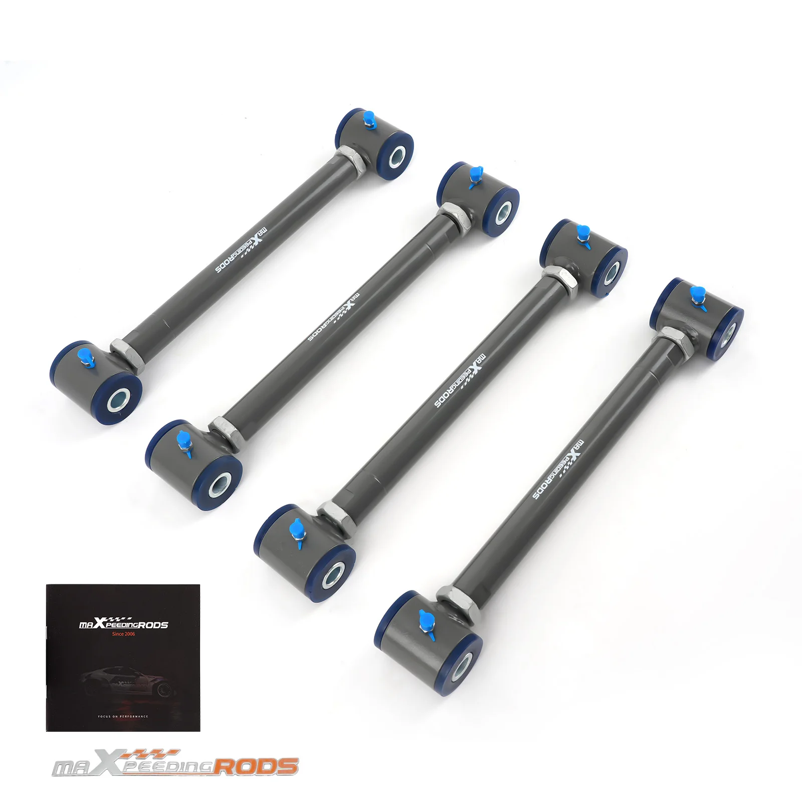 Set of 4 Rear Lower Control Camber Arms for 2003-2007 Honda Accord 04-08 TSX