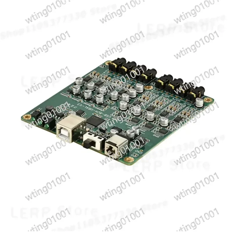 for XMOS 8ch USB Audio Interface IIS TDM ASIO Master Slave Playback Recording Soundcheck Measurement Customized Sound Card
