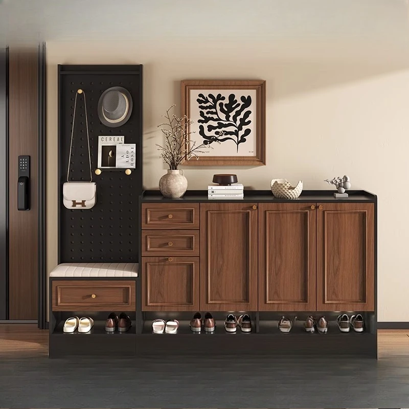 #Hidden Replica Shoe Cabinet Organizer Sunglasses Slippers Striders Art Hallway Shoe Cabinet Gabinete Modern Muebles Furniture