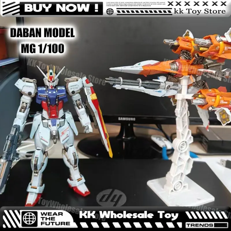 DABAN 8832 MB 1/100 GAT-X105 Gunbarrel Strike GAT-X105+AQM/E-X04 Zestawy Modelarskie do Składania Figurki Akcji Robot Model Plastikowy Prezent Zabawka