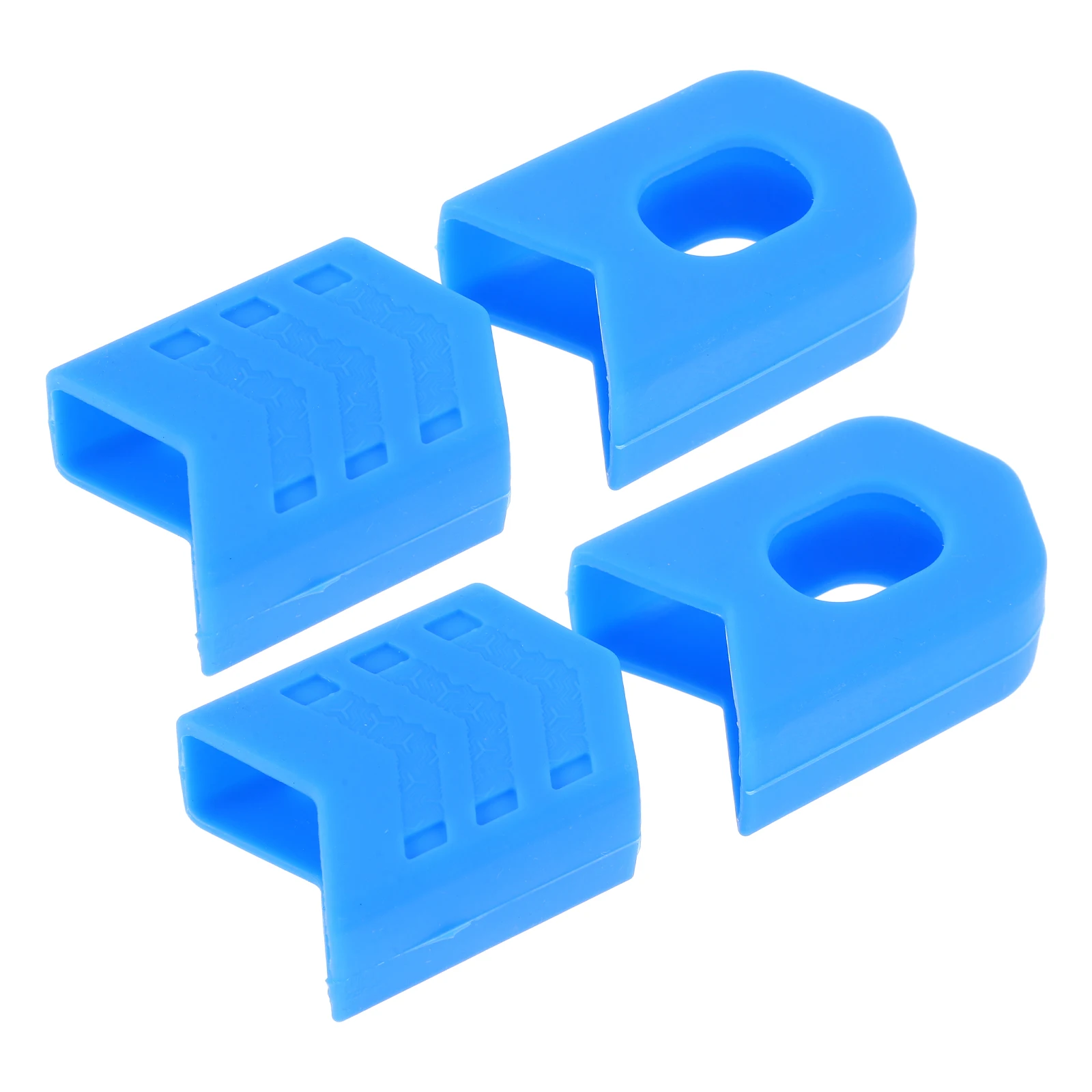 

4pcs Crankset Universal Silicone Protectors Durable Material Scratch Protection Bike Mountain Bike Crank Protector Accessories
