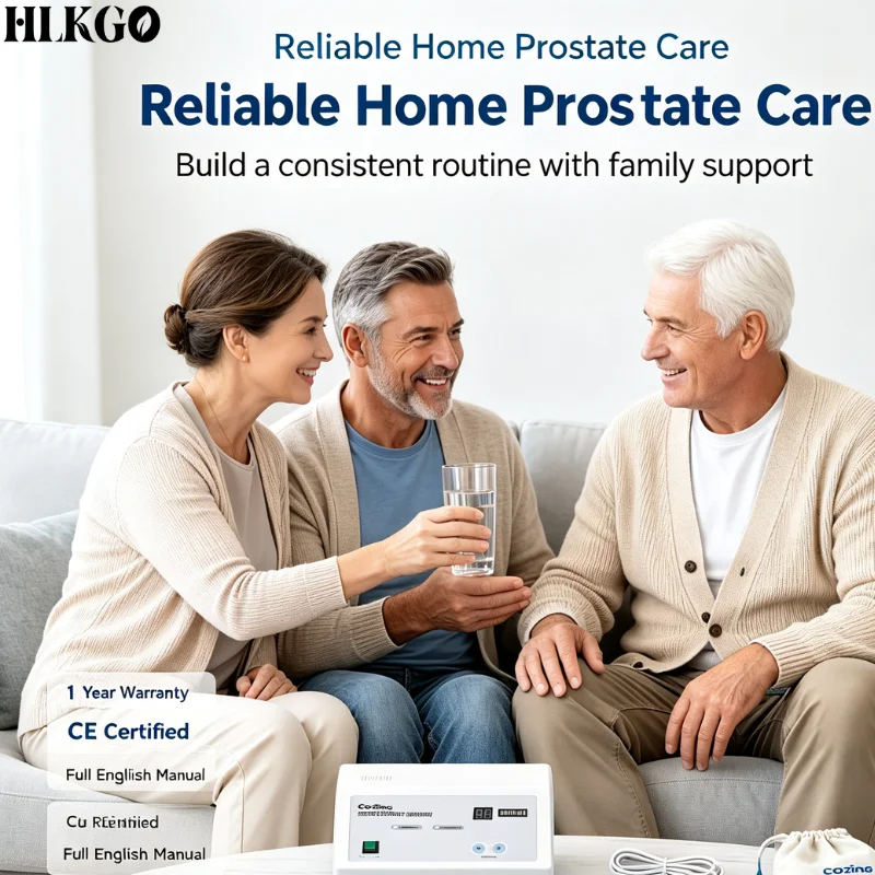 Prostate Massager Apparatus for BPH Prostatitis Dysuria Nocturia Frequent Urination Relief Physical Therapy Men