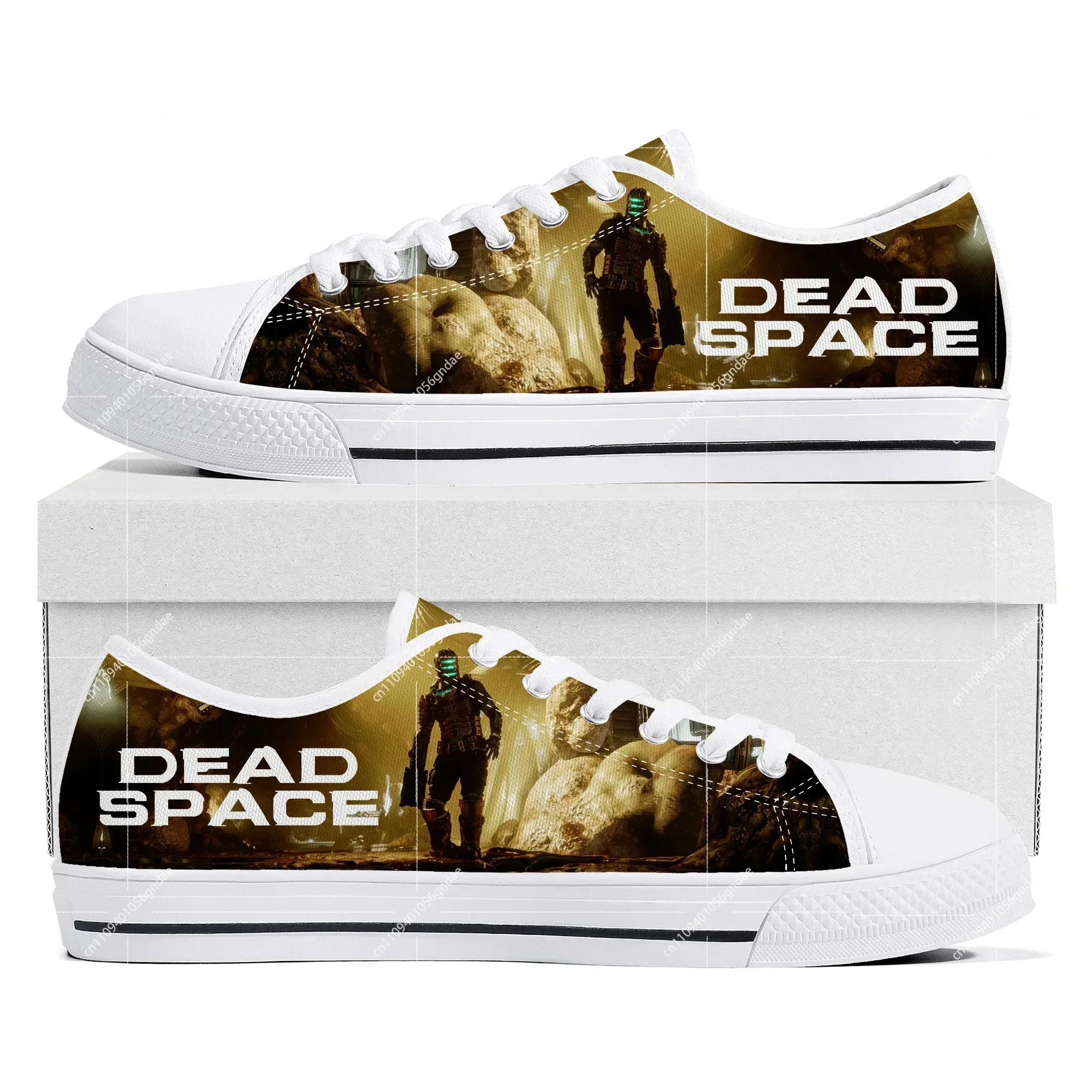 

Кеды Dead Space Low Top: модные кроссовки с мультяшным принтом для женщин, мужчин и подростков, парные, на заказ
