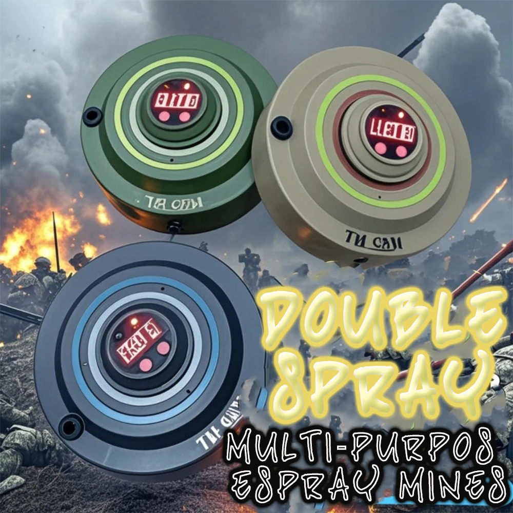 

Tactical New TM62M Mist Anti-Tank Mine Children's Smoke Grenade Toy with LED Lights Sound CS Cosplay Game Gift Cos Prop Model