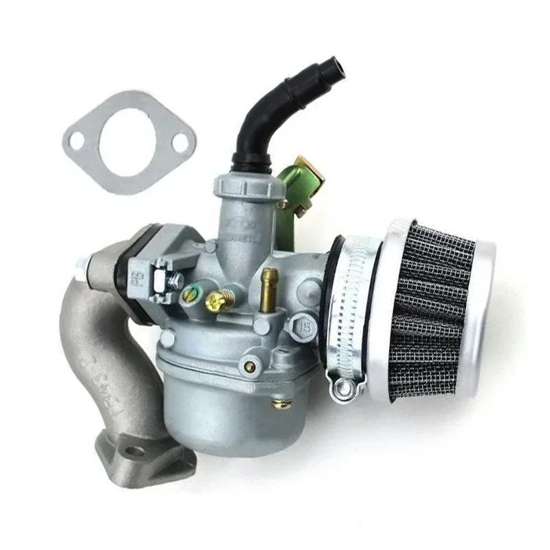 19mm pz19 carburador filtro de ar tubo de admissão 50cc 70cc 90cc 110cc para taotao para sunl para atv go-kart