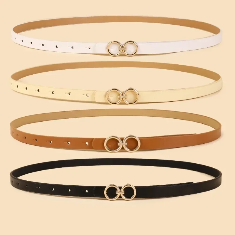 Delicate and Minimalist Women's Slim Belts Stylish and Versatile Decorative Belts Dress Belts and Waist Accessories