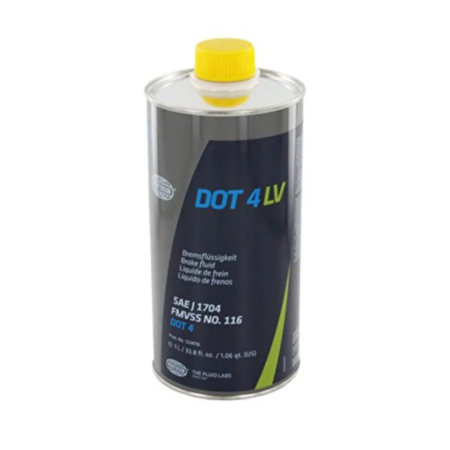 

1224116 DOT 4 LV Low Viscosity Brake Fluid for Cold Climate Conditions; 1 Liter