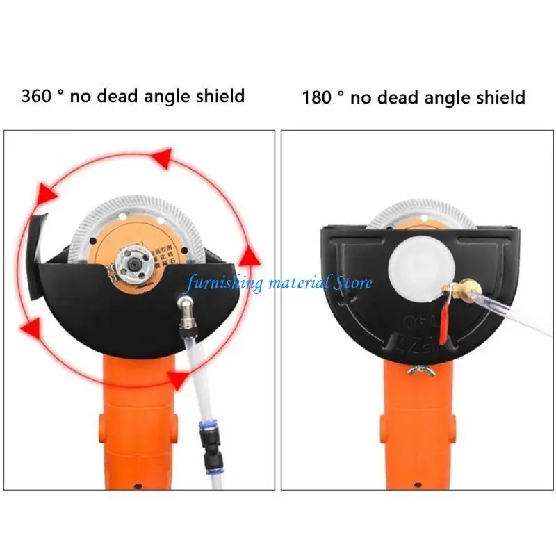 

Y5GD High Performances Dust Extraction Accessory for Angles Grinders in Construction