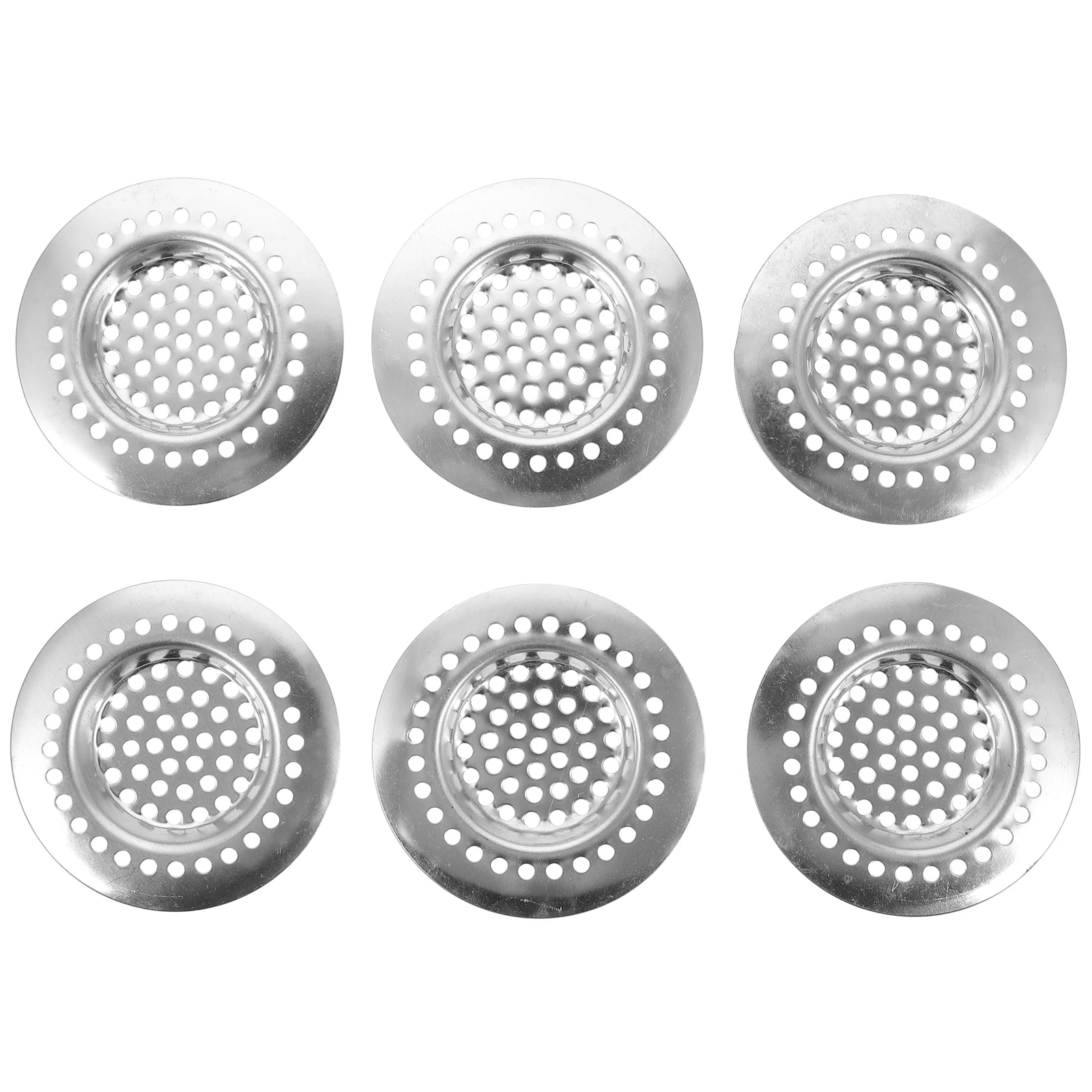 

Stainless Steel Sink Filter Strainer Trap Hair Catcher Kitchen Drain Clog Disposal Utility Bathtub Silver Water Trough