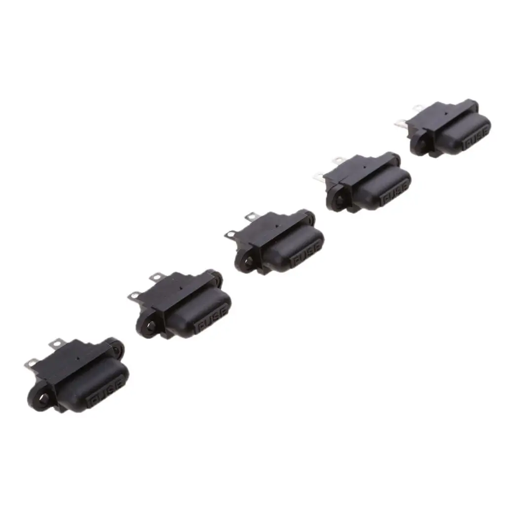 5X 30A Amp Auto Blade Standard Fuse Holder Box Set Car Boat Truck With Cover
