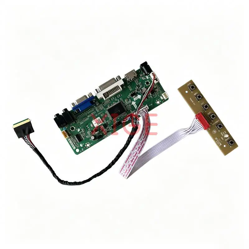 

Controller Board Fit B156HTN03 N156HGE B156HTN01 B156HTN02 Laptop Display Screen 40Pin LVDS 1920*1080 HDMI+DVI+VGA 1920x1080 Kit