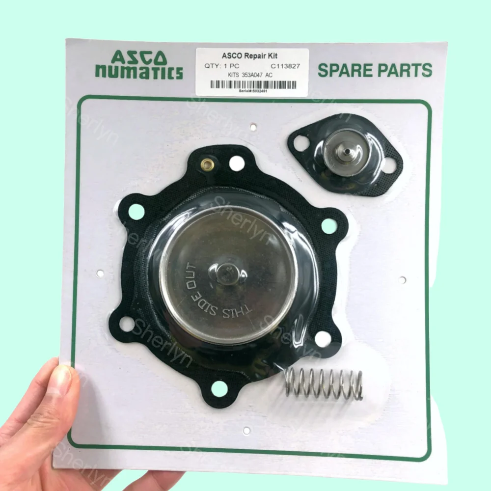 ASCO 1.5-inch diaphragm repair kit C113827 electromagnetic pulse valve SCG353A047 dust collector accessories NBR/VITON