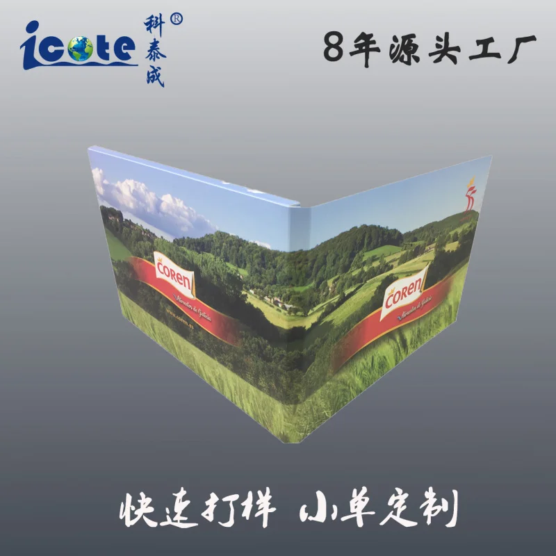 カスタマイズされました。 スペインデザイン 4 色印刷 5 インチ A5 IPS ビデオグリーティングカードカスタマイズ可能なカード紙交渉可能な価格