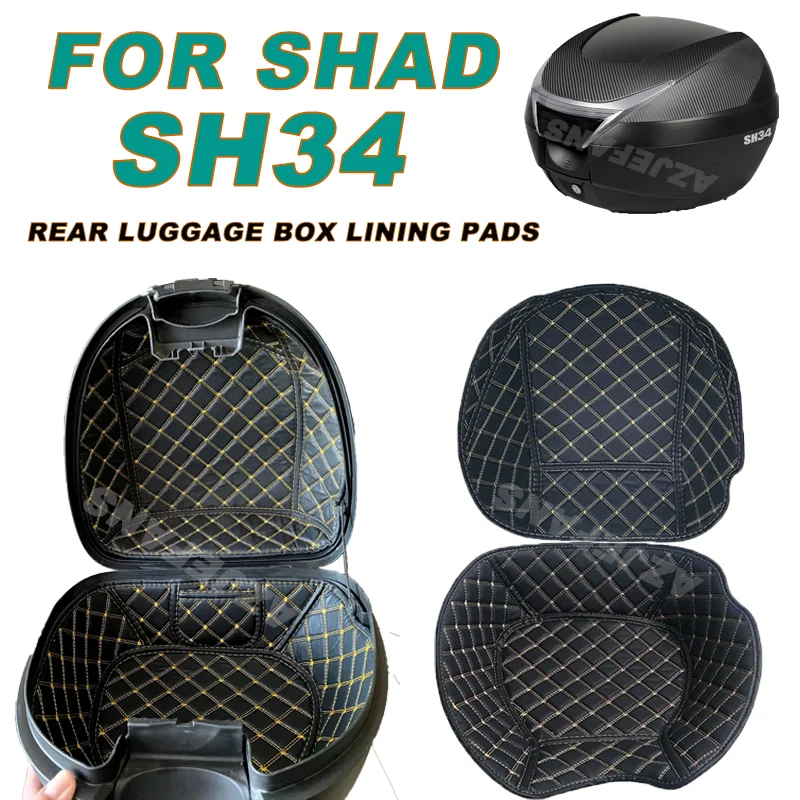 

For SHAD SH34 Motorcycle Top Case Protector Storage Box Mat Accessories