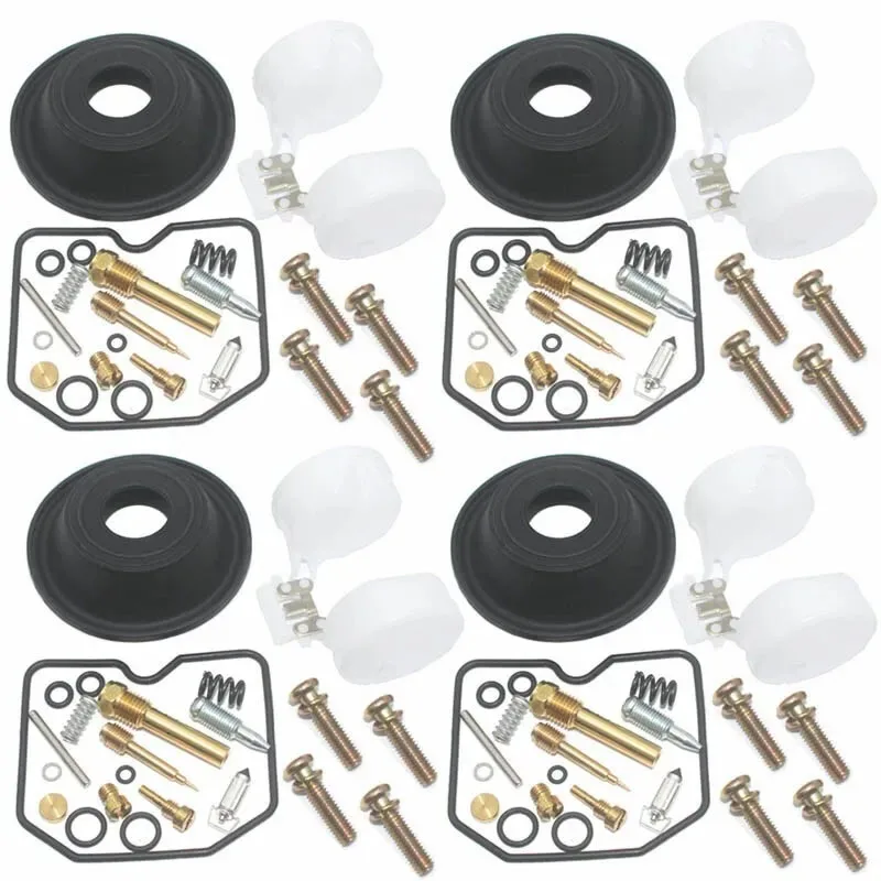 

FOR KAWASAKI ZX600 A 1985-1987 Ninja 600R ZX 600 Carburetor Repair kit Diaphragm Float