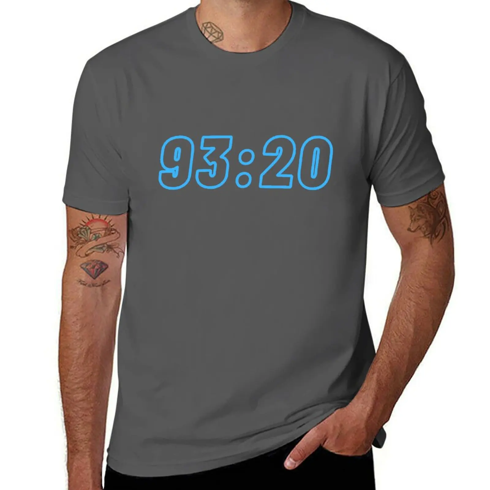 

Iconic Manchester City Moment - 93:20 T-Shirt blue archive football t shirt men clothes