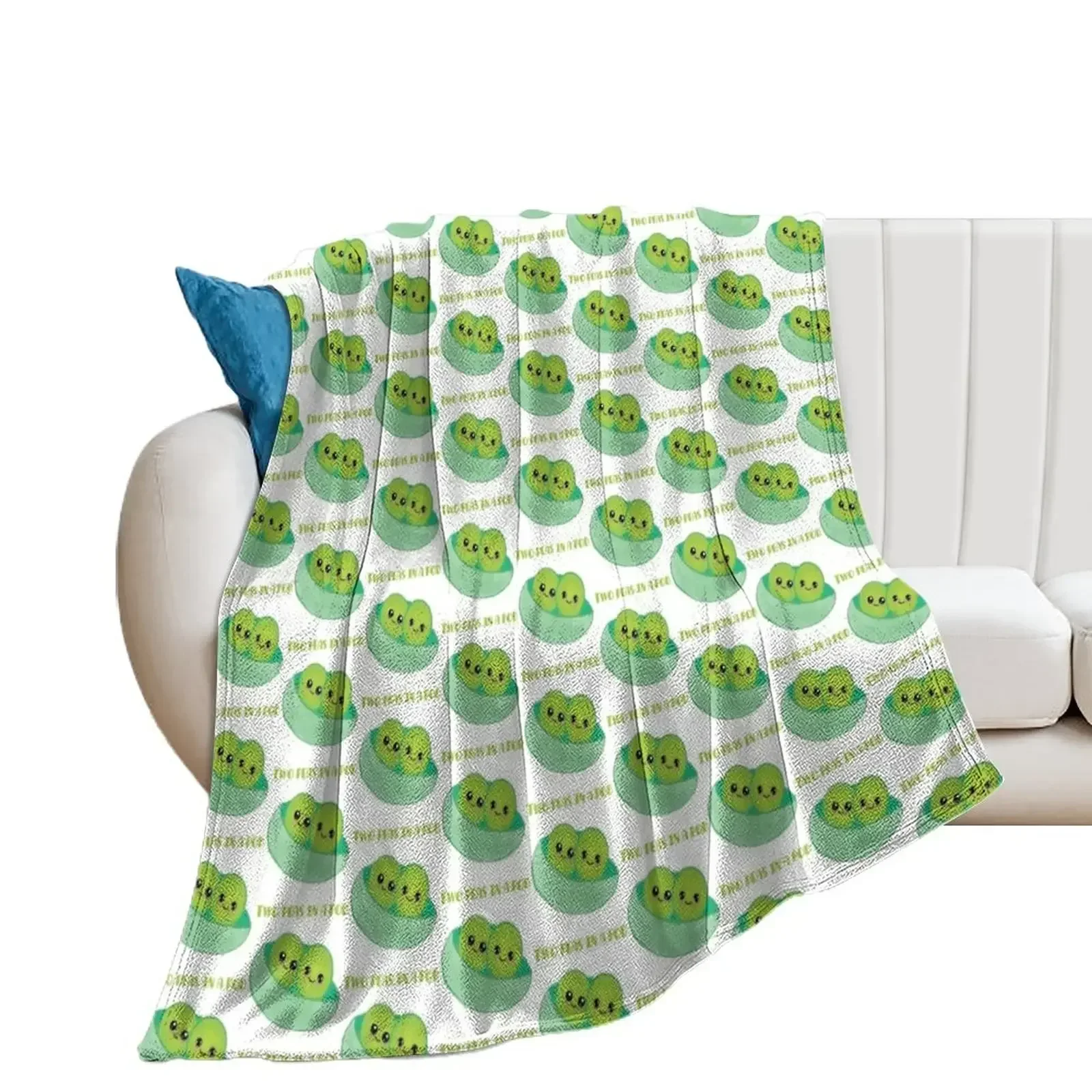 Two Peas In A Pod Throw Blanket Moving Luxury Blankets