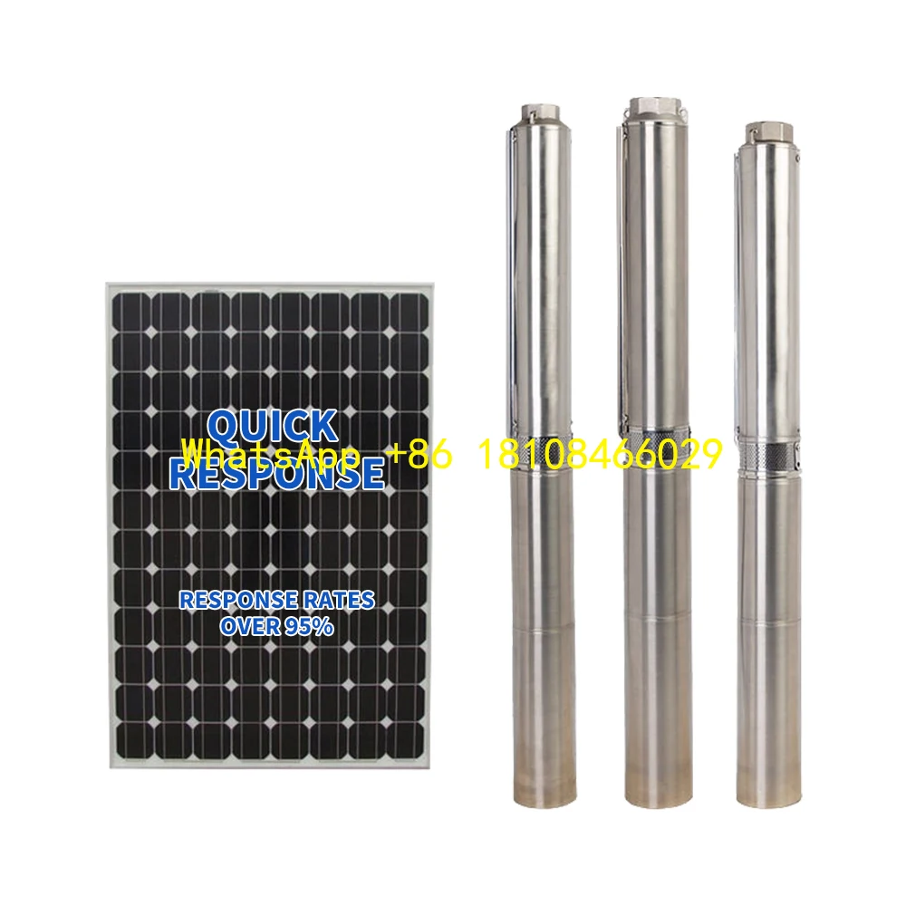 متغيرات لمجموعة مضخات المياه الغاطسة ذات الآبار العميقة بالطاقة الشمسية ذات الضغط العالي من 0.3 إلى 5 #1