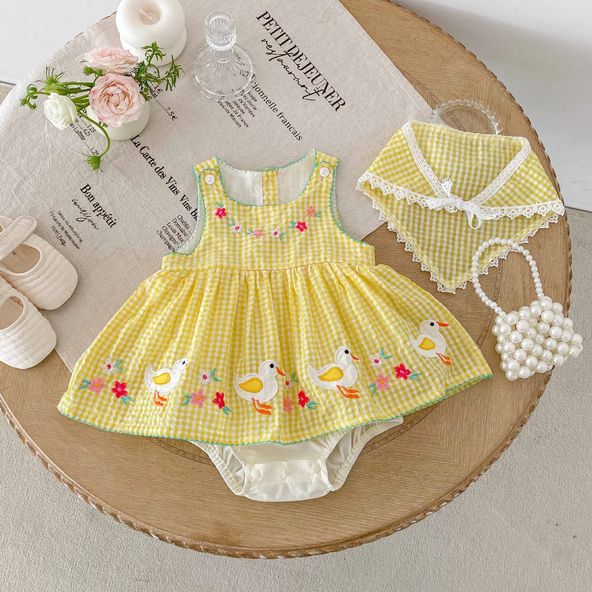 Summer Baby Girls Romper Dress - đánh giá và giá Photography Duck