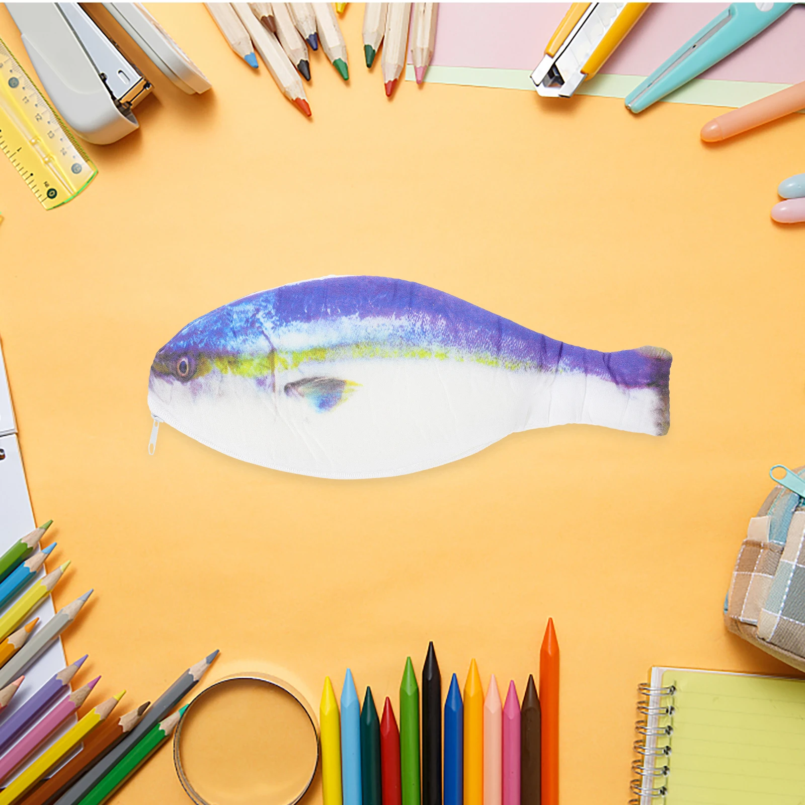 

Pen Storage Bag School Fish Pens Cute Pouch Pencil Case Shaped Stationery Bags Student