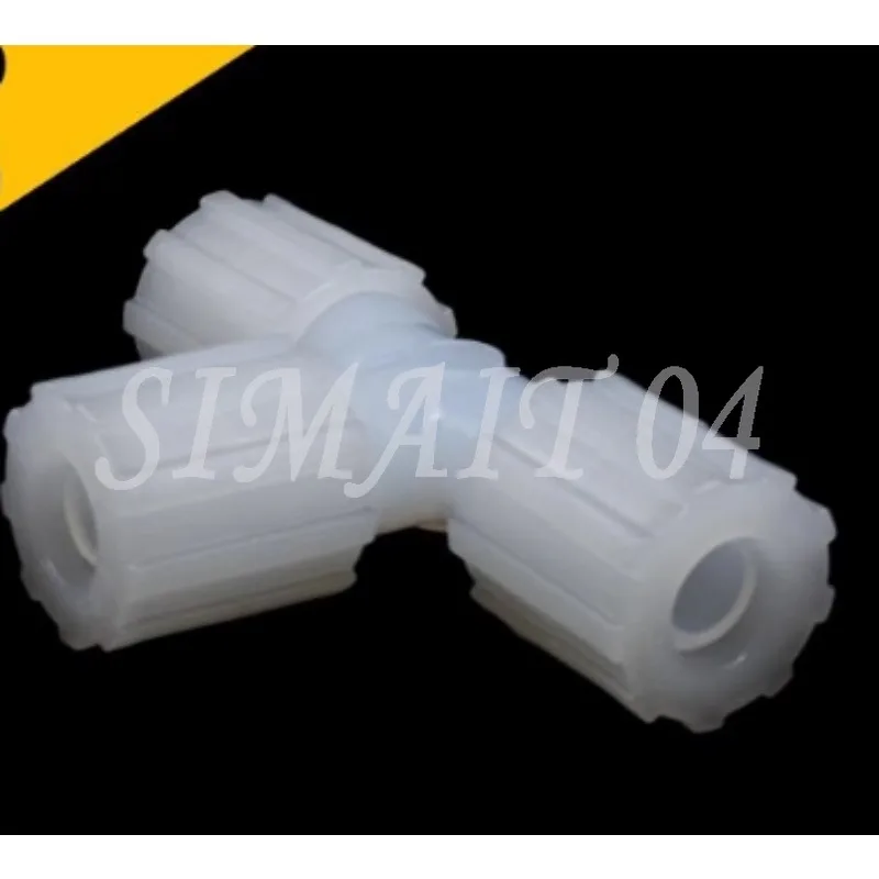 5PCS-1/4 PFA Three-way Expansion Joint
