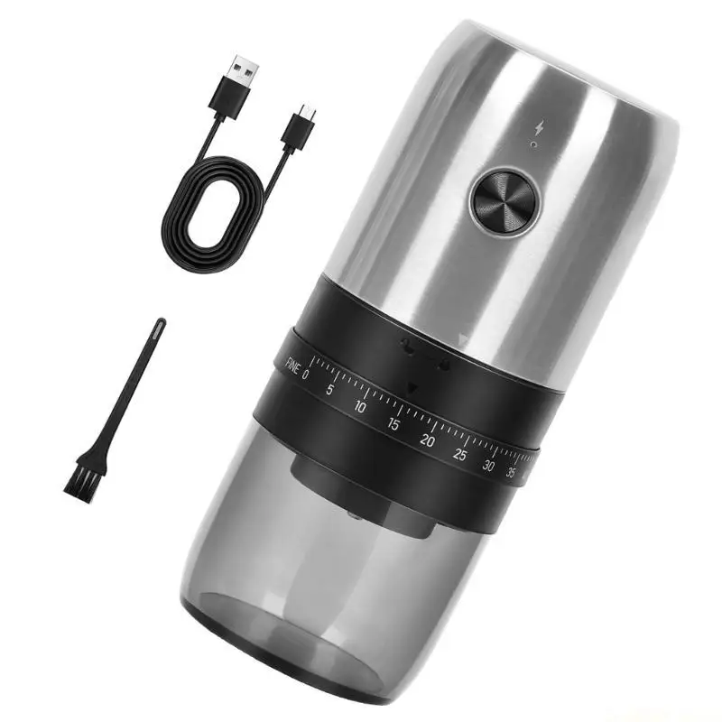 D0AB Coffee Grinder Office Coffee Grinding Tool Perfect for Travel Camping Office Use