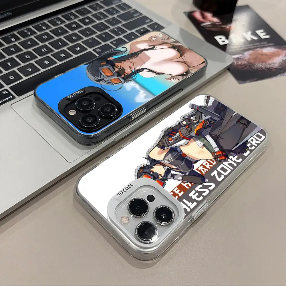 

Чехол для телефона ZZZ Grace Howard для iPhone 17, 16, 15, 14, 13, 12, 11 X XR XS 8 7 Pro Max Plus, полупрозрачный цветной защитный роскошный красивый