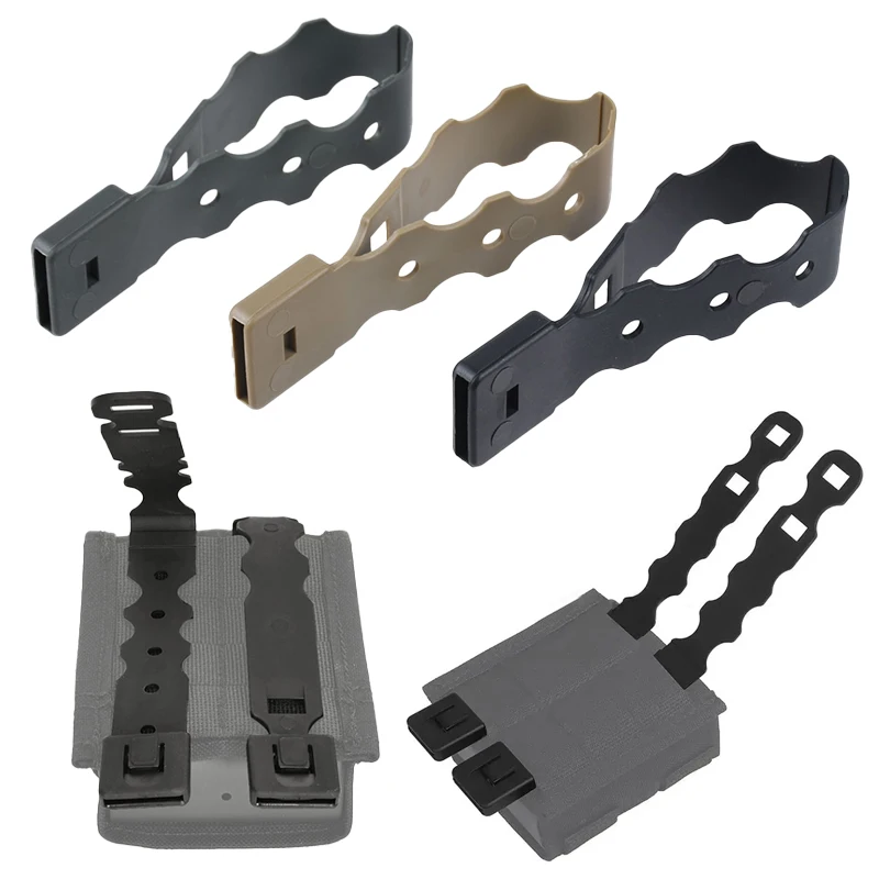 

Тактическая прочная система Molle Malic, зажимы для ремня, пряжка, аксессуар, нейлоновая водонепроницаемая быстросъемная полоса, подходит для чехла для журналов