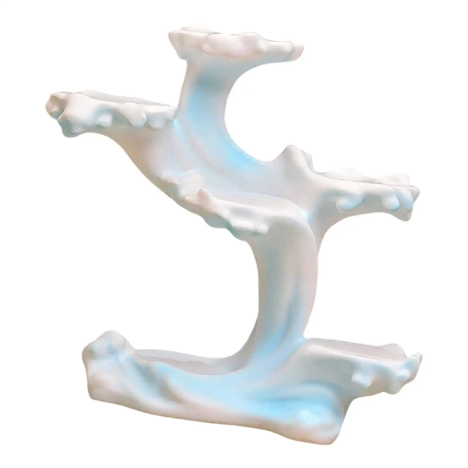 Resin Figure Display Stand Multi Layer Organizer Counter Rack for Office Entryway Home Decor Collectibles