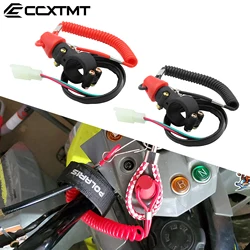 Boat Outboard Engine Motor Kill Stop Switch Safety Tether Lanyard For Honda Yamaha Kawasaki KTM Suzuki Universal Motorcycle ATV