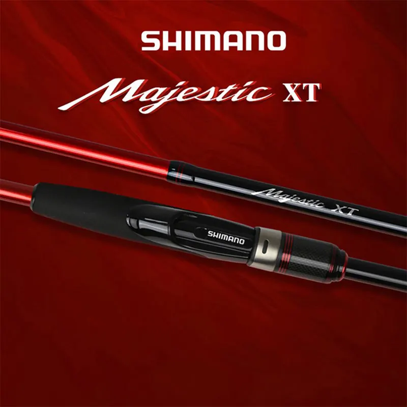 2022 SHIMANO Fishing Rod Majestic XT Spinning/Casting Fishing Rod fuji Rings F/R Power 1.93M 2.08M 2.29M Fishing Stick