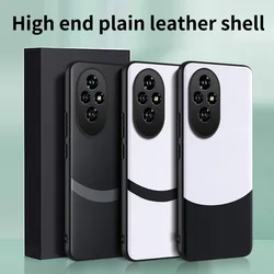 High End Color Blocking Luxury Leather Case Suitable For Honor 200 Case Suitable For Honor 200 Pro Protective Back Cover