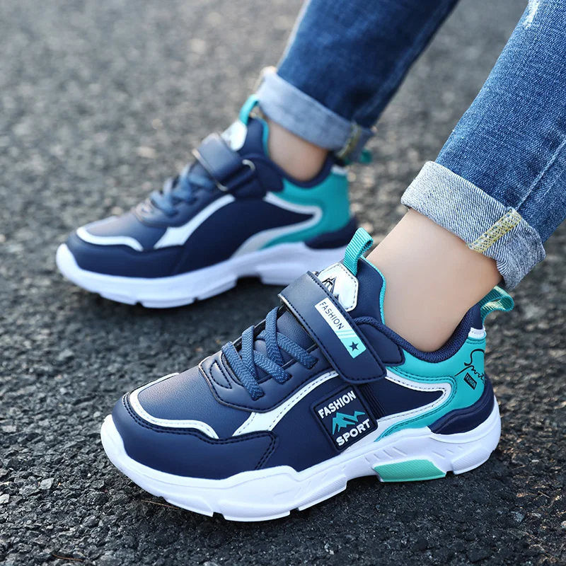 

Children Casual Shoes for Boys Breathable Sneaker Summer Air Mesh Kids Hook&Loop Students School Shoe