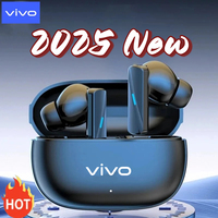 VIVO Wireless Bluetooth Earphones TWS Sports Headphones Earbuds Dual HD Mic Headset LED Display Gaming Earphone For IOS NEW