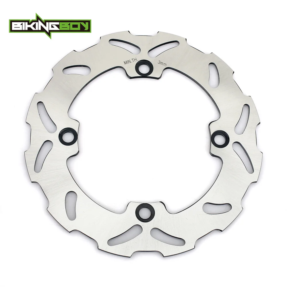 BIKINGBOY Rear Brake Disk Disc Rotor For Honda CR125E CR125E CR250R CR250E 89-96 CR500R CR500E 89-01 90 91 92 93 94 95 97 98 99