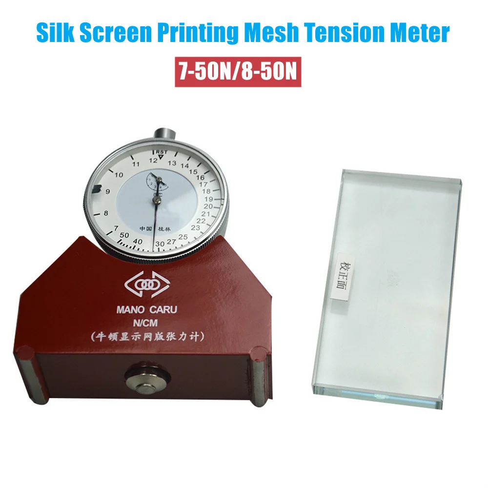 

High Precision 7-50N 8-50N Silk Screen Printing Mesh Tension Meter Tension Gauge Measurement Tool Silk Print Tensiometer