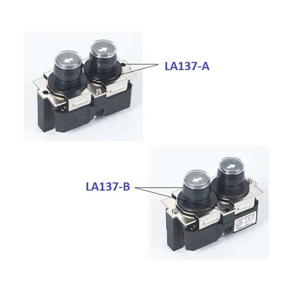 JDNN LA137 polipasto eléctrico arriba abajo interruptor de botón impermeable 220V interruptores de botón de grúa de Control microeléctrico