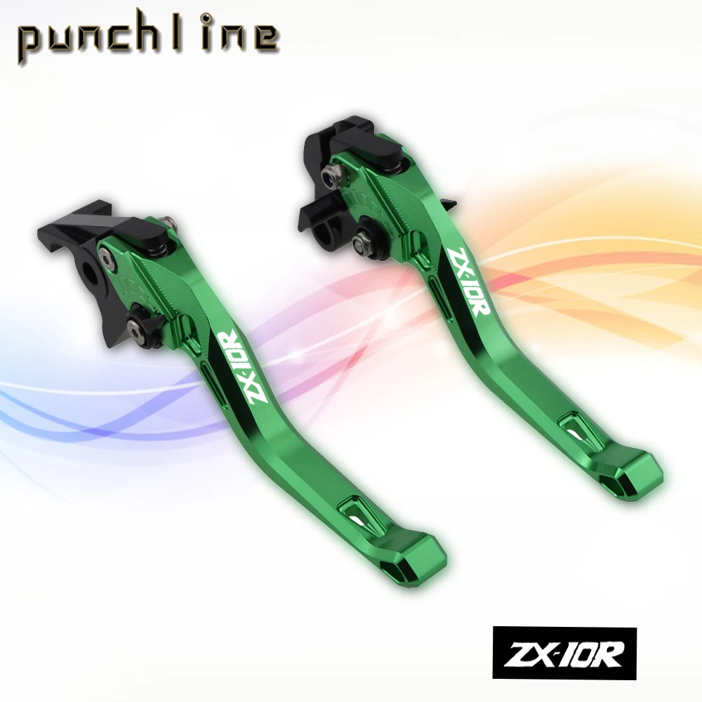 

Fit For ZX10R/RR/KRT/SE 16-22 ZX10R ZX10RR ZX10KRT Motorcycle CNC Accessories Short Brake Clutch Levers Adjustable Handle Set